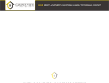 Tablet Screenshot of campus-view.com